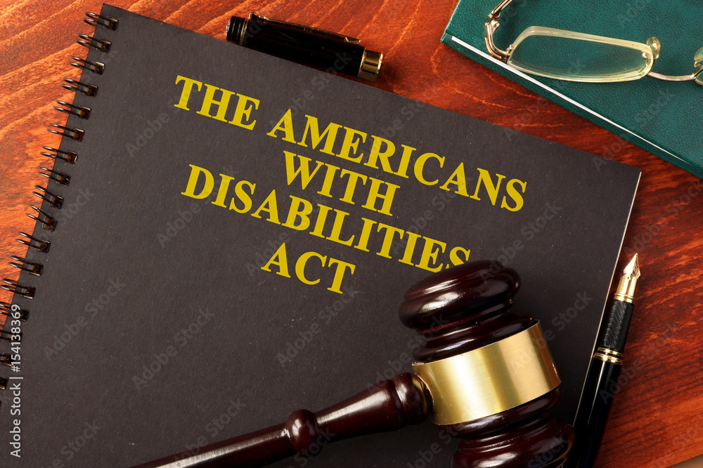 Book titled The Americans with Disabilities Act