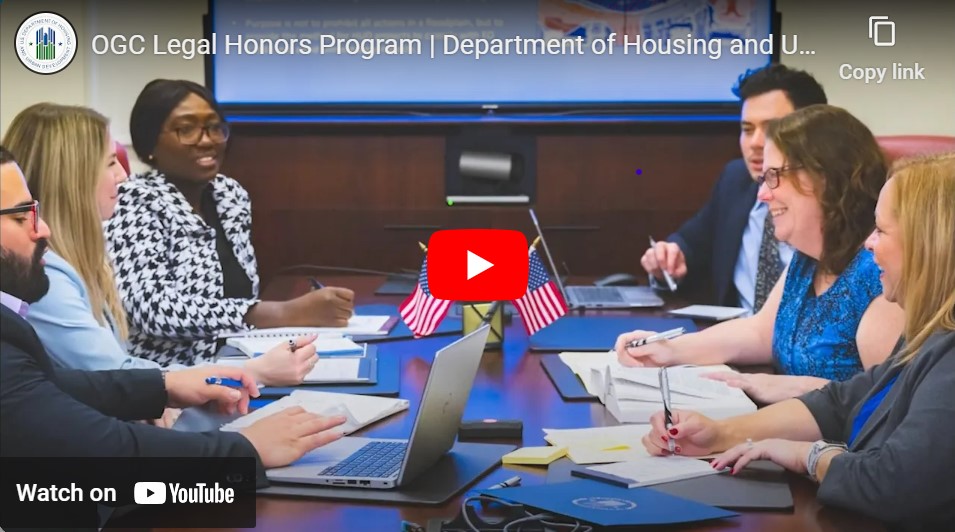 General Counsel Damon Smith Discusses the Legal Honors Program (VIDEO)