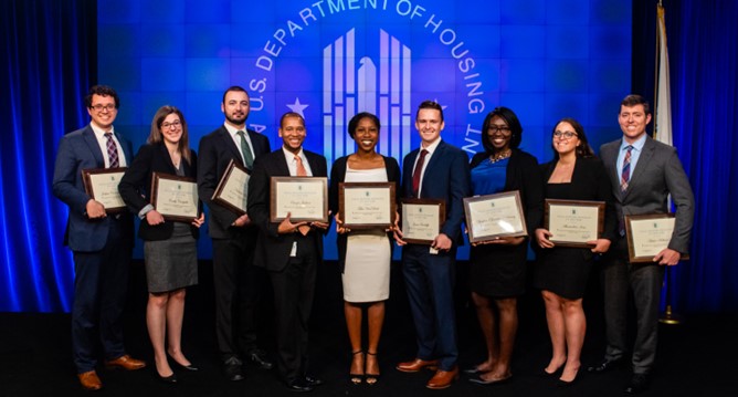 Graduates for the OGC Legal Honors Program.