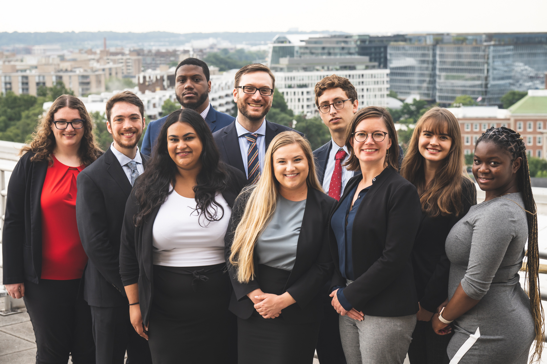 General Counsel Damon Smith with OGC’s Legal Honors Participants.