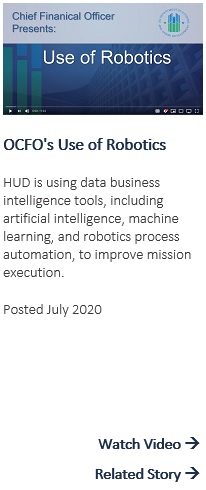 OCFO's Use of Robotics